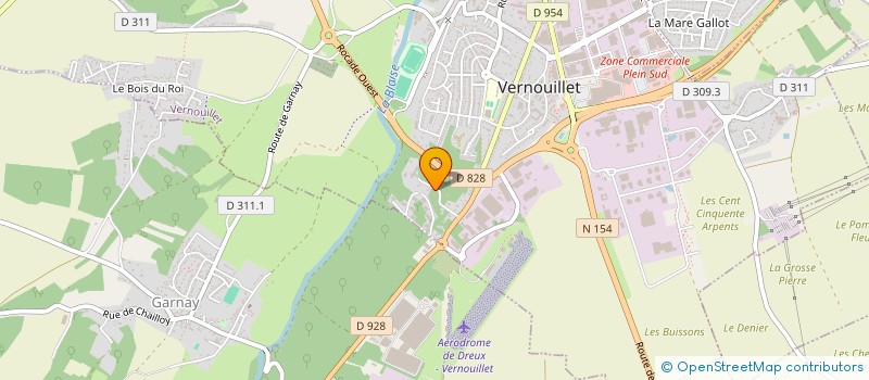 localisation de l'entreprise SELARL DU DR ATTROUN à VERNOUILLET