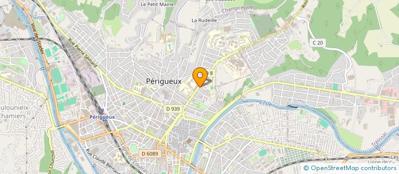 localisation de l'entreprise SELARL DU DR BAILLE-BARRELLE à PERIGUEUX
