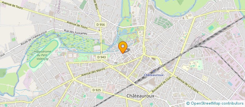 localisation de l'entreprise SELARL DU DR BENFREHA KHALED à CHATEAUROUX