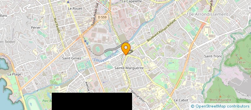 localisation de l'entreprise SELARL DU DR BERNARD RENOUX ET ASSOCIES à MARSEILLE