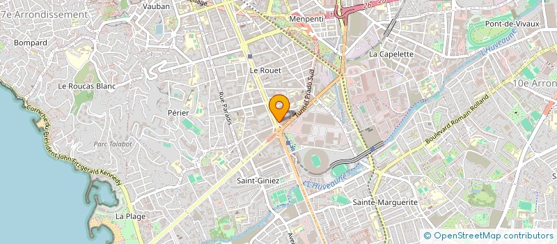 localisation de l'entreprise SELARL DU DR BERWALD CHRISTIAN à MARSEILLE