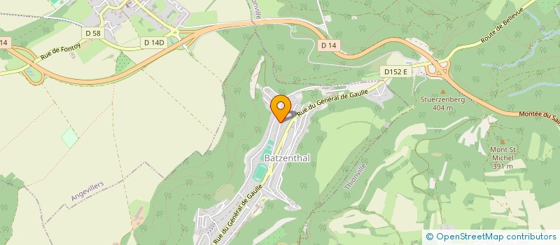 localisation de l'entreprise SELARL DU DR BIDINGER-ROCKENBACH PATRICIA  ALGRANGE