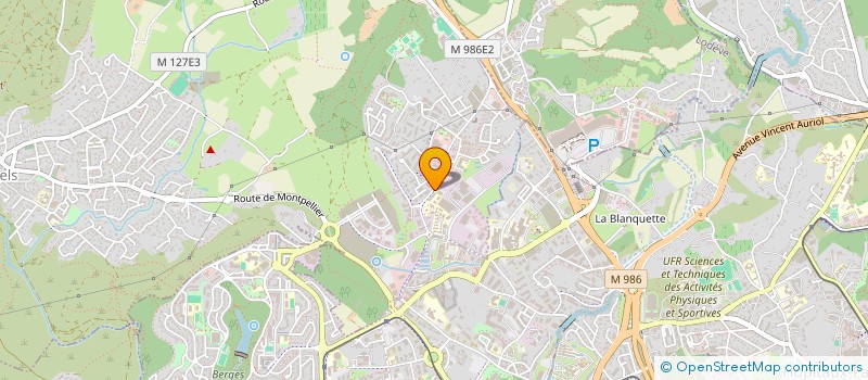 localisation de l'entreprise SELARL DU DR BOUCHIHA KEVIN  GRABELS