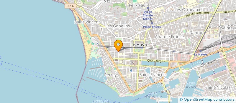 localisation de l'entreprise SELARL DU DR BREZEL à LE HAVRE