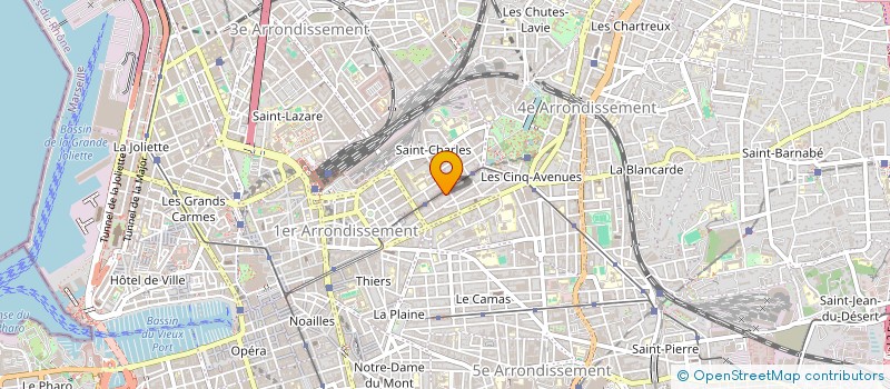 localisation de l'entreprise SELARL DU DR BROUSSE PATRICK à MARSEILLE