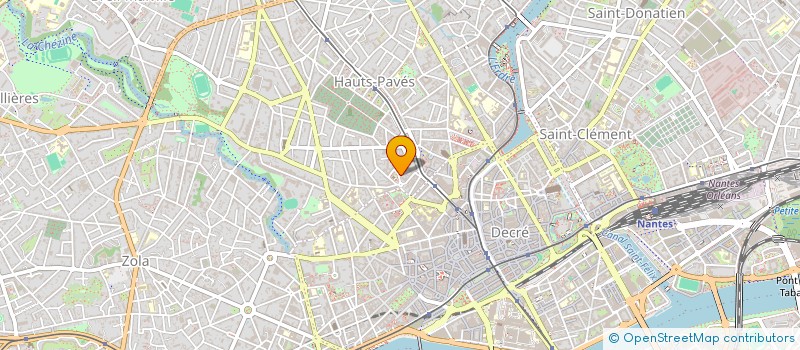 localisation de l'entreprise SELARL DU DR BRUNO VERMELLE  NANTES