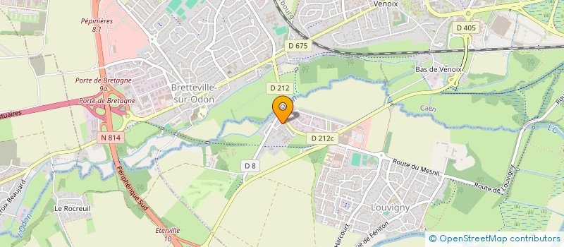 localisation de l'entreprise SELARL DU DR BUISSON SEBASTIEN  LOUVIGNY