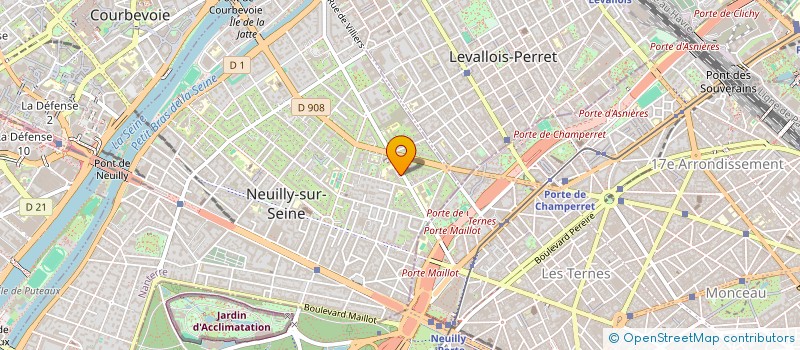 localisation de l'entreprise SELARL DU DR CHRISTOPHE DE LA JONQUIERE à NEUILLY-SUR-SEINE