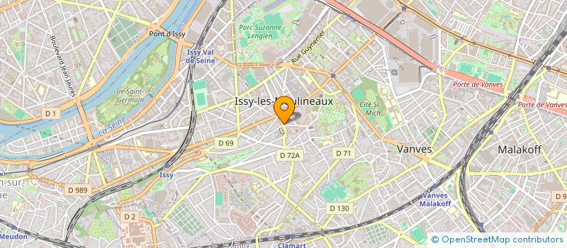 localisation de l'entreprise SELARL DU DR EMMANUEL BOYADJIAN à ISSY-LES-MOULINEAUX