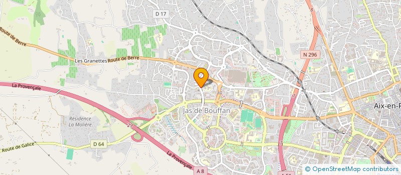 localisation de l'entreprise SELARL DU DR FLORENCE BATLLE-BILASY à AIX-EN-PROVENCE