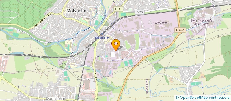 localisation de l'entreprise SELARL DU DR FLORINA LUCA  MOLSHEIM