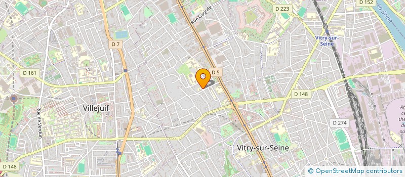 localisation de l'entreprise SELARL DU DR GILBERT STURBOIS à VITRY-SUR-SEINE