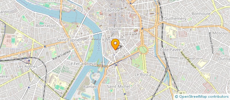 localisation de l'entreprise SELARL DU DR HOUGAS BLANDINE à TOULOUSE