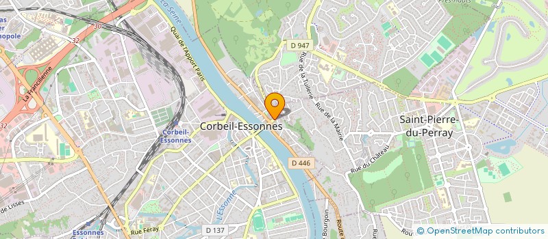 localisation de l'entreprise SELARL DU DR JEAN-PAUL DEFONTAINES  BRUNOY