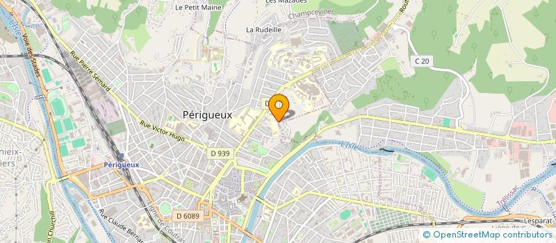 localisation de l'entreprise SELARL DU DR JEANNE VOGT à PERIGUEUX