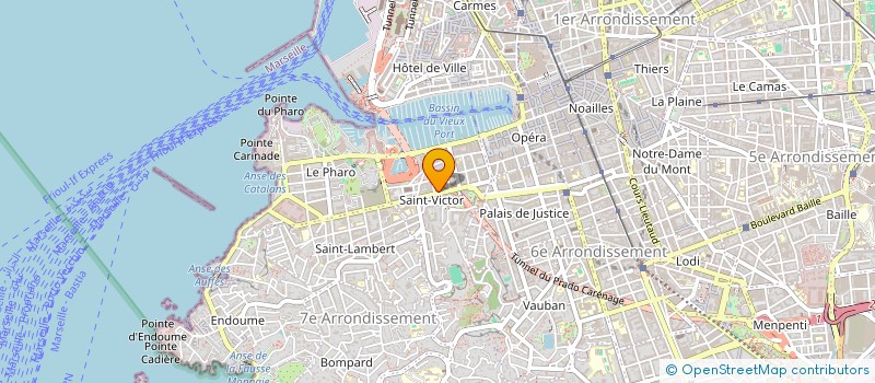 localisation de l'entreprise SELARL DU DR LAURANS RENAUD à MARSEILLE