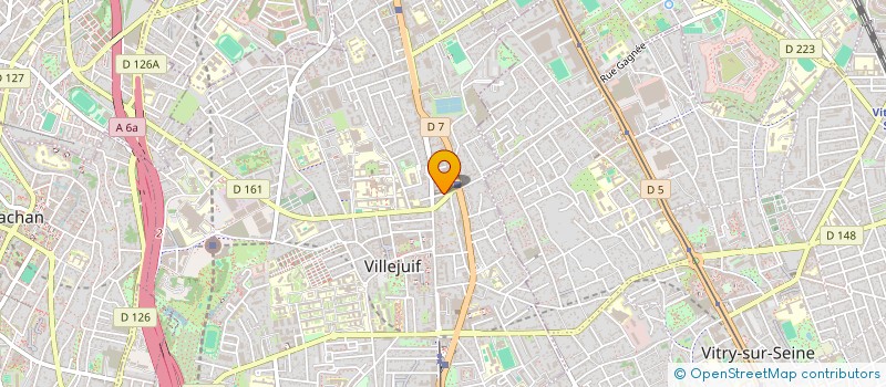 localisation de l'entreprise SELARL DU DR LEVY  VILLEJUIF