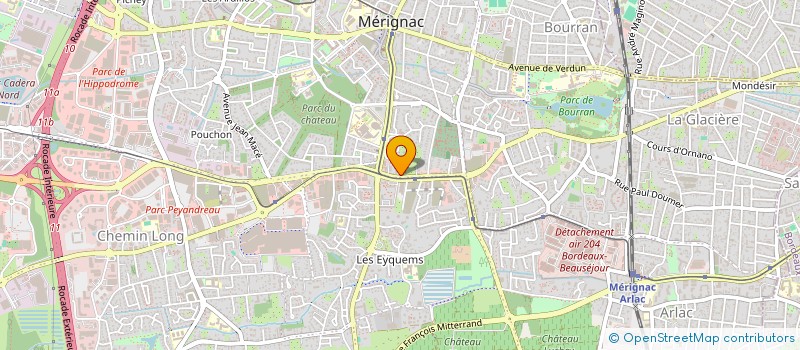 localisation de l'entreprise SELARL DU DR LOVATO  MERIGNAC