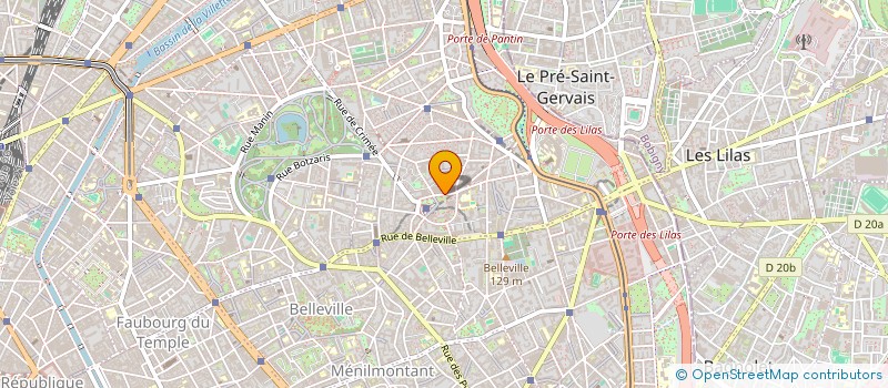 localisation de l'entreprise SELARL DU DR MARC TROUSSELIER  PARIS