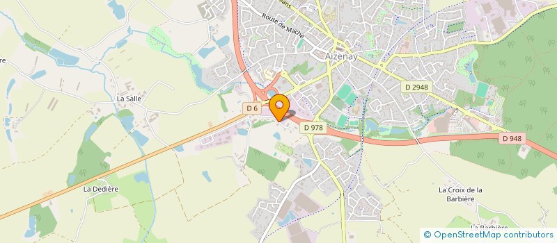 localisation de l'entreprise SELARL DU DR MELODIE MARQUEZ  AIZENAY