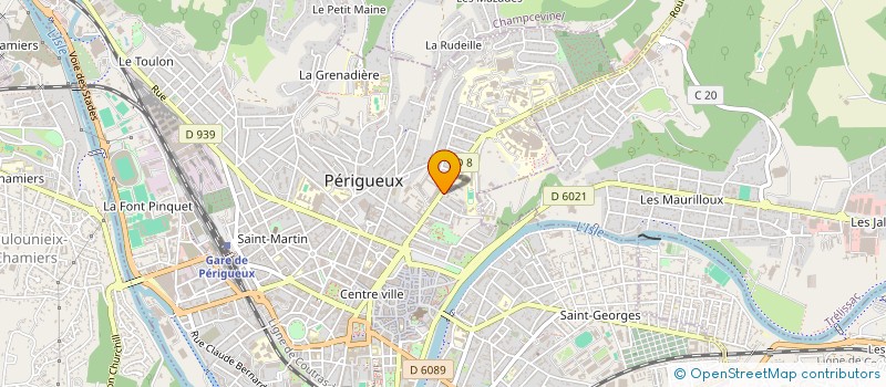 localisation de l'entreprise SELARL DU DR MILOUDI à PERIGUEUX