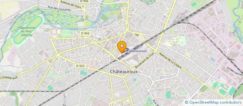 localisation de l'entreprise SELARL DU DR MOREAU YVES ET ASSOCIES à CHATEAUROUX