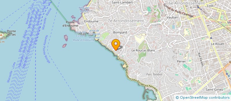 localisation de l'entreprise SELARL DU DR PASCAL ET ASSOCIES à MARSEILLE