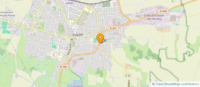 localisation de l'entreprise SELARL DU DR SENOTIER à LUCON