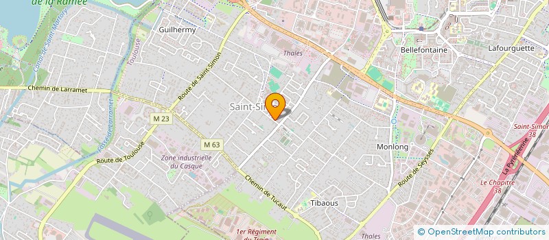 localisation de l'entreprise SELARL DU DR SILLAM CHARLES-ELIE à TOULOUSE