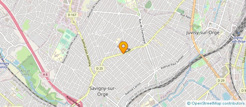 localisation de l'entreprise SELARL DU DR SOLE à SAVIGNY-SUR-ORGE