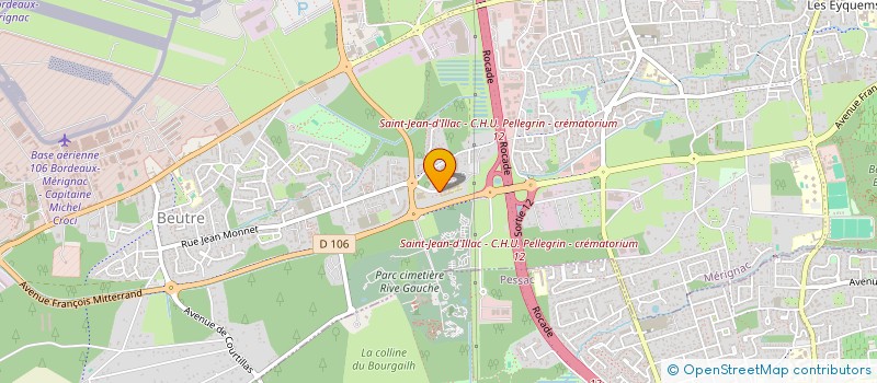 localisation de l'entreprise SELARL DU DR SURDEAU  MERIGNAC