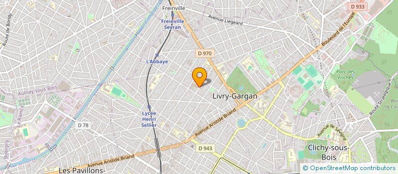 localisation de l'entreprise SELARL DU DR THOGNON  AULNAY-SOUS-BOIS