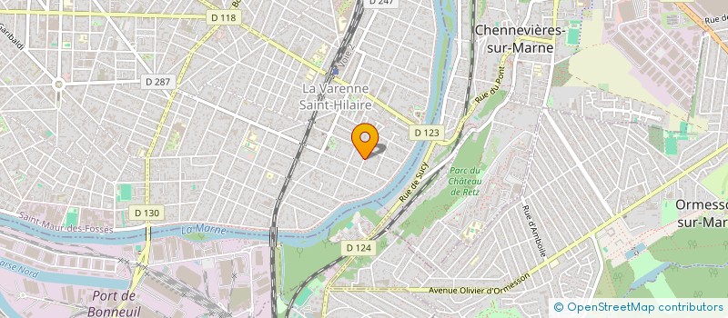 localisation de l'entreprise SELARL DU DR VINCENT PARIER à ST MAUR DES FOSSES