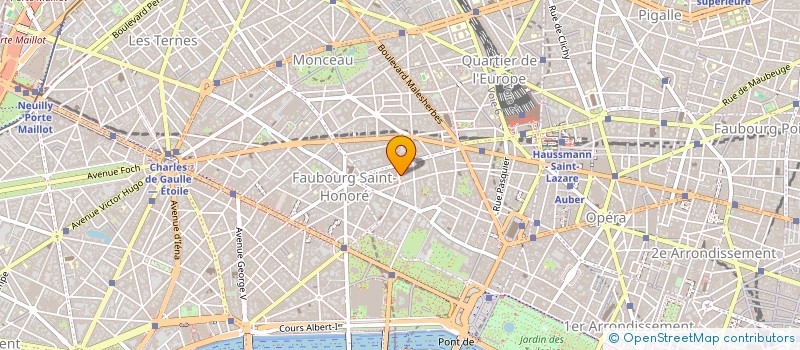 localisation de l'entreprise SELARL DU DR YAFA MARCIANO MAMANE  PARIS