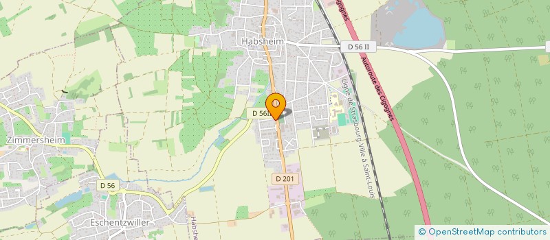 localisation de l'entreprise SELARL DU LION D'OR  HABSHEIM