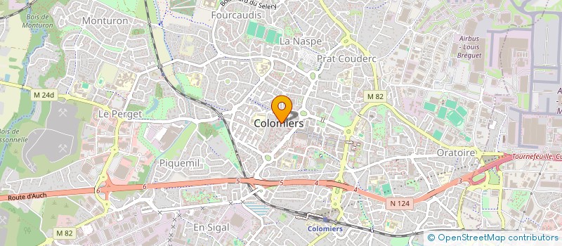 localisation de l'entreprise SELARL DU VAL D'ARAN  COLOMIERS