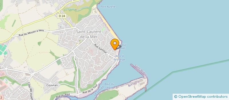 localisation de l'entreprise SELARL DUBOIS JEAN-PAUL  PLERIN