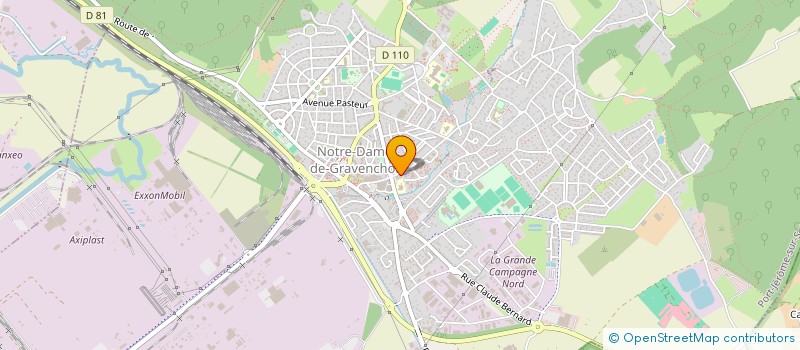 localisation de l'entreprise SELARL DUCHEMIN à PORT-JEROME-SUR-SEINE