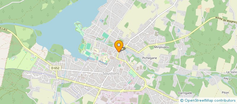 localisation de l'entreprise SELARL DUPERIER PRUJA TOUYA  SOUSTONS