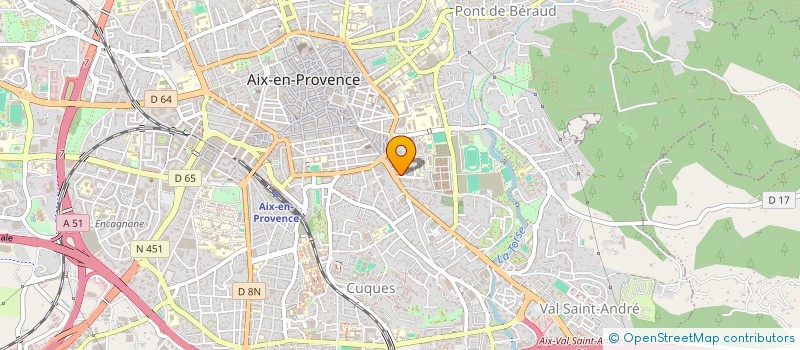 localisation de l'entreprise SELARL DUREUIL - GUETCHIDJIAN à AIX-EN-PROVENCE