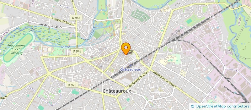 localisation de l'entreprise SELARL E.KO MED à CHATEAUROUX