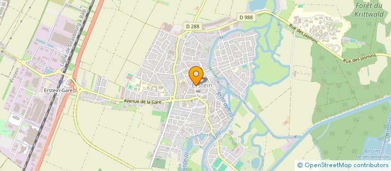 localisation de l'entreprise SELARL E OEIL  ERSTEIN