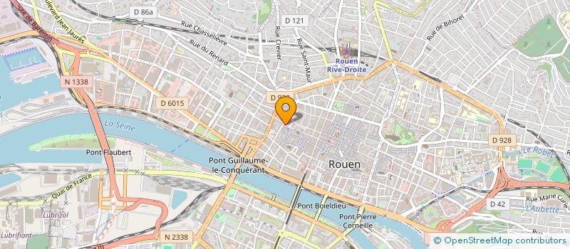 localisation de l'entreprise SELARL E.R.A. à ROUEN