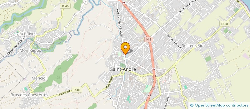 localisation de l'entreprise SELARL EMADALY à SAINT-ANDRE