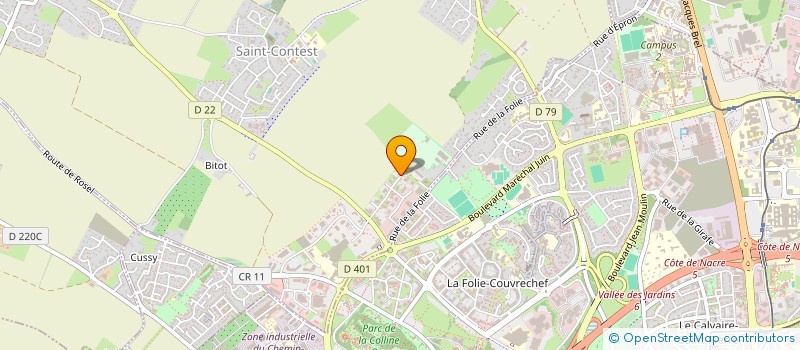 localisation de l'entreprise SELARL EMILIE LAMMENS  SAINT-CONTEST