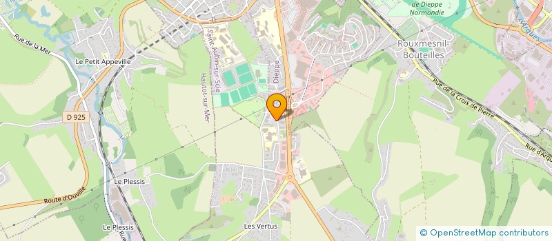 localisation de l'entreprise SELARL EMILIE PEREIRA à SAINT-AUBIN-SUR-SCIE