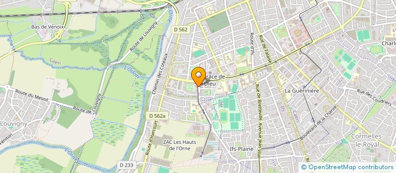 localisation de l'entreprise SELARL ERIC DUPONT à CAEN