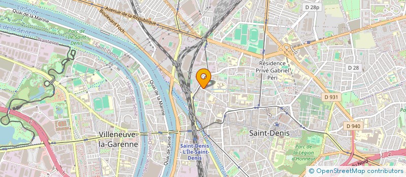 localisation de l'entreprise SELARL ERWANN CARIOU  SAINT-DENIS