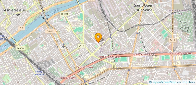 localisation de l'entreprise SELARL ESPACE CLICHY à CLICHY