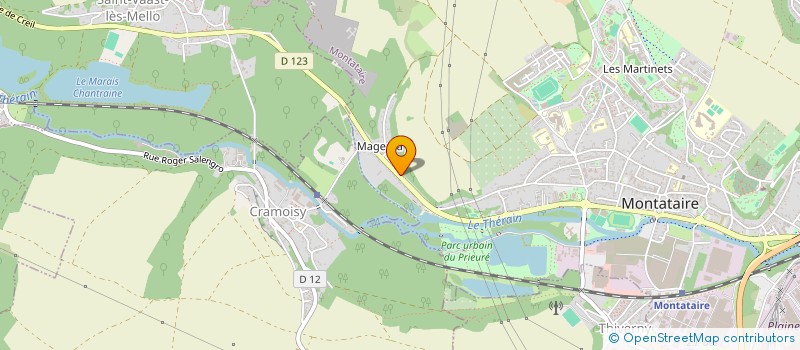 localisation de l'entreprise SELARL EVA BETTAN  MONTATAIRE